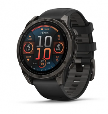 fenix 8 – 47 mm , AMOLED , Sapphire, Carbon grey 