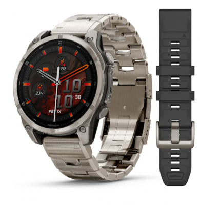 fenix 8 – 47 mm , AMOLED , Sapphire, Titanium 